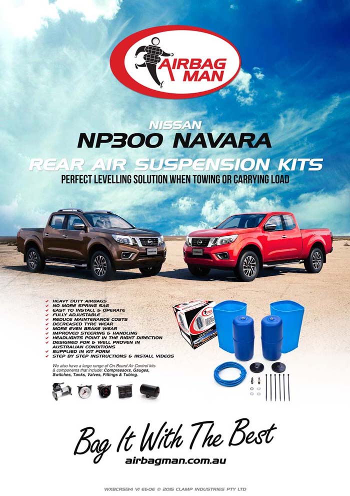 Nissan Navara Np300 Coil Sprung Ute Air Suspension Kits Now Available