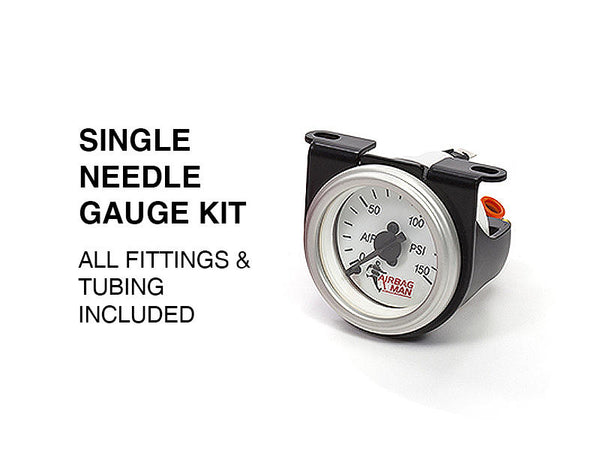 AC7100-24 - 24 V Single Needle Airbag Man Gauge