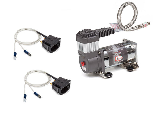 AC3002-24 - 24v Dual Electric Paddle Air Control Kit with Heavy Duty Compressor (No Air Tank)